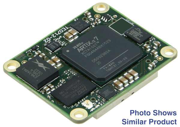FPGA-Modul mit Xilinx Artix-7 XC7A100T-2C, 1 GByte DDR3, 4 x 5 cm, low profile