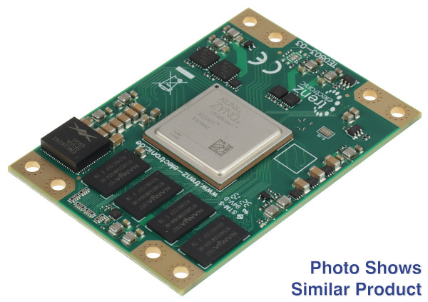 MPSoC Module with AMD Zynq™ UltraScale+™ ZU5EV-1I, 4 GByte DDR4, 5.2 x 7.6 cm