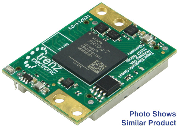FPGA-Modul mit AMD Artix™ 7 35T-2I, 16 MByte Flash, 3,3V Konfig., 3 x 4 cm, LP