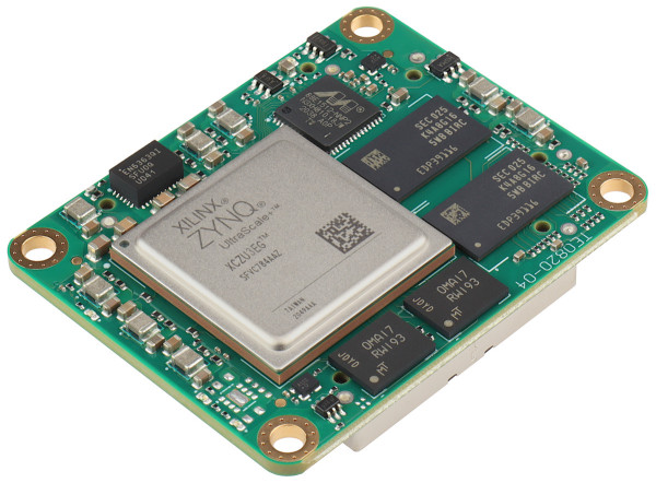 MPSoC Module with AMD Zynq™ UltraScale+™ ZU3EG-1E, 2 GByte DDR4, 4 x 5 cm, LP