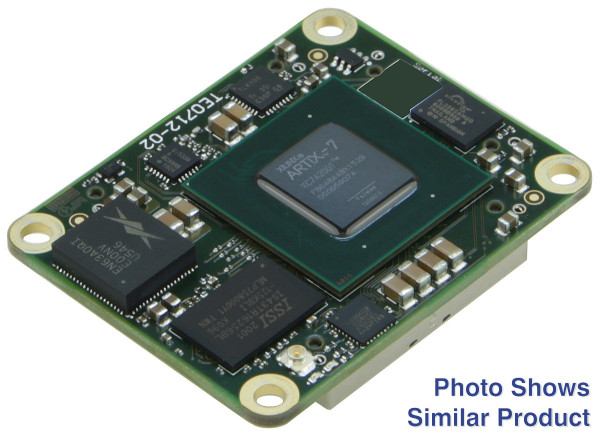 FPGA-Modul mit Xilinx Artix-7 XC7A200T-2C, 1 GByte DDR3, 4 x 5 cm, low profile