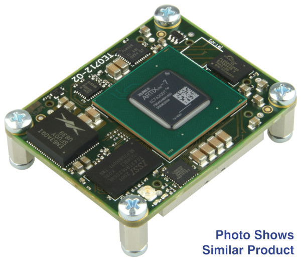 FPGA-Modul mit Xilinx Artix-7 XC7A200T-2FBG484I, 1 GByte DDR3, 4 x 5 cm