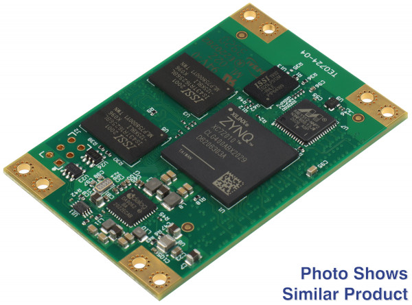 SoC-Modul mit Xilinx Zynq XC7Z010-1CLG400I, 1 GByte DDR3L, 4 x 6 cm