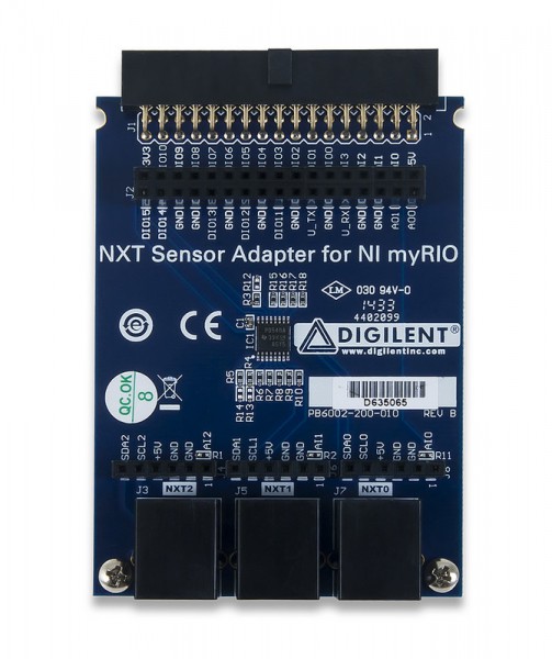 NXT Sensor Adapter for NI myRIO