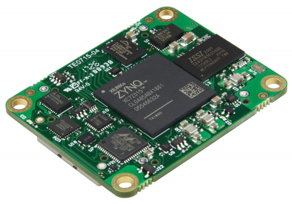 SoC-Modul mit Xilinx Zynq XC7Z015-1CLG485I, 1 GByte DDR3L, 4 x 5 cm, low profile