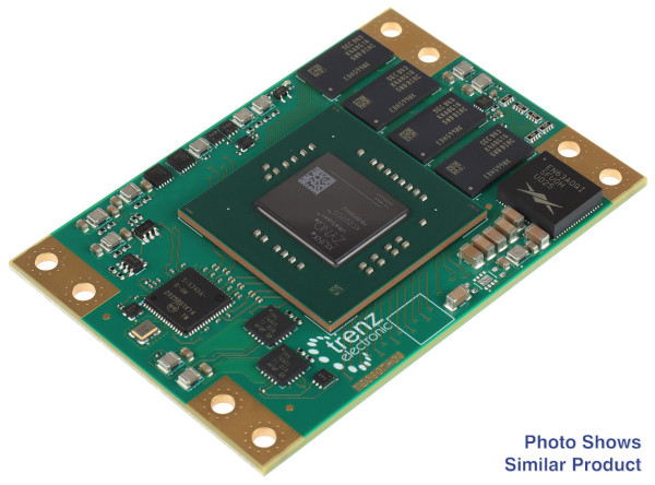 MPSoC-Modul mit AMD Zynq™ UltraScale+™ ZU4EG-1E, 4 GByte DDR4, 5,2 x 7,6 cm