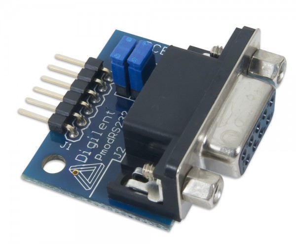 Pmod RS232: Serial converter &amp; interface