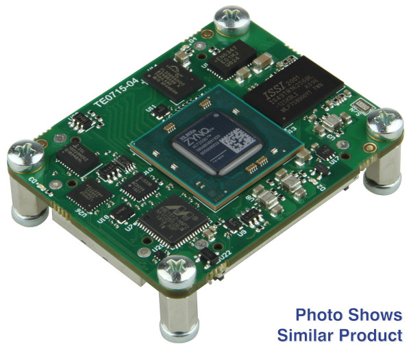 SoC-Modul mit Xilinx Zynq XC7Z030-1SBG485C, 1 GByte DDR3L, 4 x 5 cm