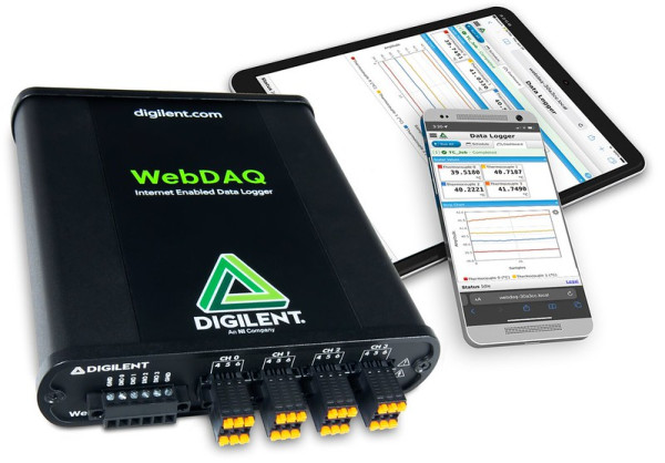 WebDAQ 904: Internetfähiger universeller Eingangsdatenlogger