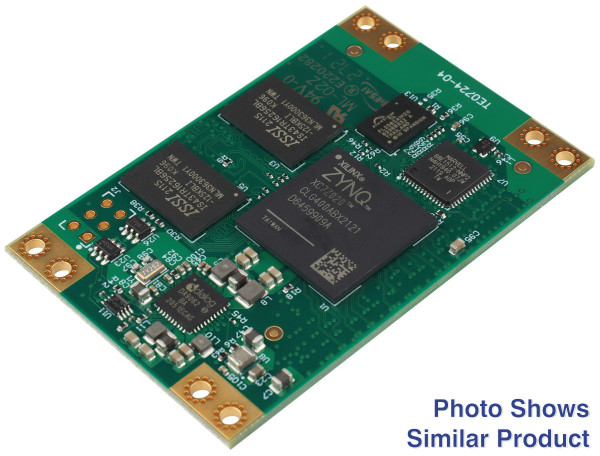 SoC-Modul mit Xilinx Zynq XC7Z020-1CLG400I, 1 GByte DDR3L, 4 x 6 cm