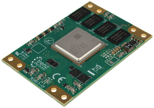 MPSoC-Modul mit Xilinx Zynq UltraScale+ ZU4EG-1E, 2 GByte DDR4, 5,2 x 7,6 cm