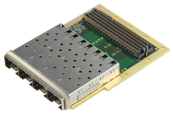 FMC Card with four SFP+ 10 Gbit ports