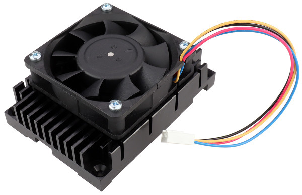 Heat spreader with fan for Trenz Electronic RFSoC modules TE0835-02