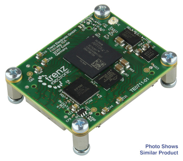 High IO FPGA Module with AMD Artix™ 7A35T-2I, USB, 4 x 5 cm