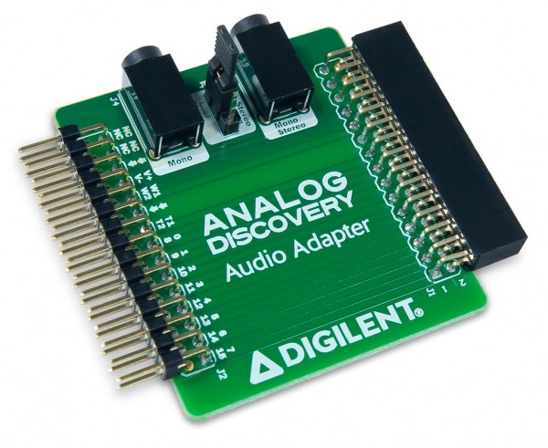 Audio-Adapter für das Analog Discovery