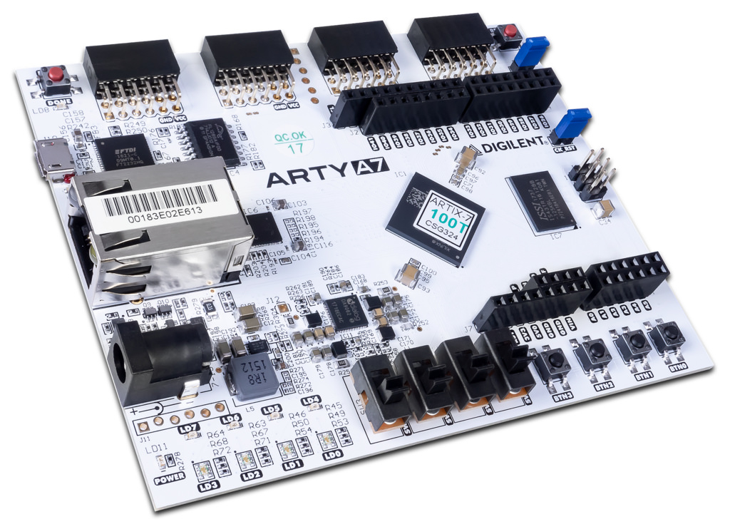 Arty A7-100: Artix-7 FPGA Development Board for Makers and Hobbyists |  Trenz Electronic GmbH Online Shop (EN)