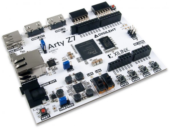 Arty Z7: All Programmable SoC Zynq-7000 Z7-20 Development Platform