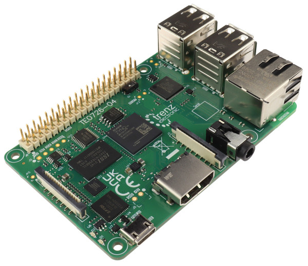 &quot;ZynqBerry&quot; SoC Module with AMD Zynq™ 7010-1C, Raspberry Pi 3 compatible