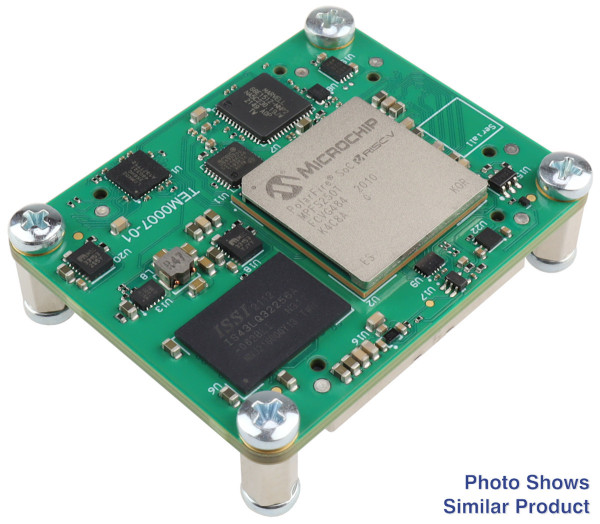 Microchip PolarFire® SoC FPGA 25T-FE, 1 GByte LPDDR4 SDRAM, 4 x 5 cm