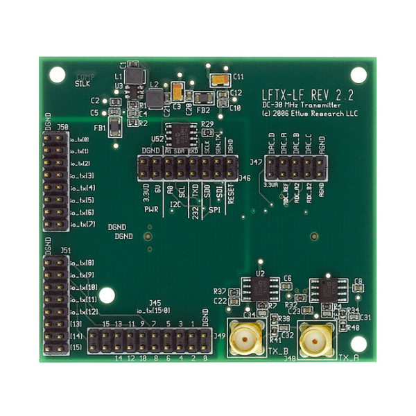Ettus LFTX für USRP N210: Erweiterungsboard