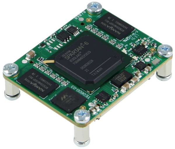 GigaBee XC6SLX45-2, 2 x 128 MByte SDRAM, industrial temperature range