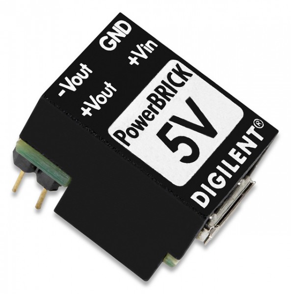 PowerBRICKS: Breadboard-fähige USB Netzteile ±5 V (200 mA) mit dualem Ausgang