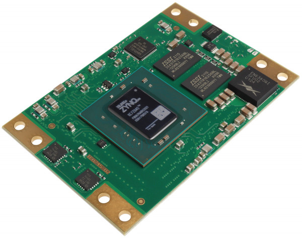 SoM mit Xilinx Zynq XC7Z045-1FBG676C, 1 GByte DDR3L SDRAM, 5,2 x 7,6 cm