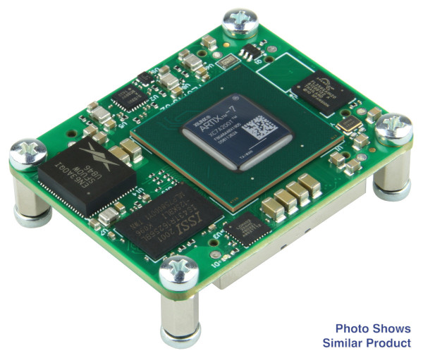 FPGA Module with AMD Artix™ 7A200T-2C, 1 GByte DDR3L, 32 MByte Flash, 4 x 5 cm