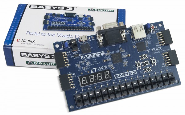 Basys 3 Artix-7 FPGA Trainer Board: Recommended for Introductory Users