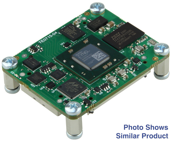SoC-Modul mit Xilinx Zynq 7030-1I, 1 GByte DDR3L, 4 x 5 cm