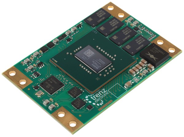 MPSoC-Modul mit Xilinx Zynq UltraScale+ ZU4EG-1E, 4 GByte DDR4, 5,2 x 7,6 cm