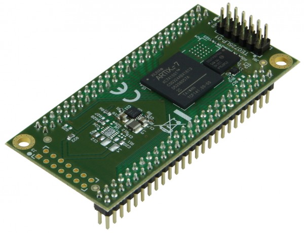 FPGA-Modul mit Xilinx Artix-7 100T (Variante 2D), 2 x 50 Pin, 1,8V Versorgung