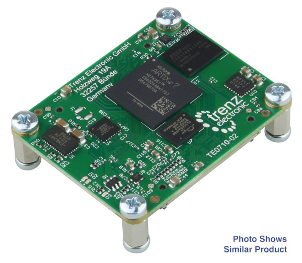 Dual fast Ethernet FPGA-Modul mit AMD Artix™ 7A35T-2I, 512 MByte DDR3L, 4 x 5 cm