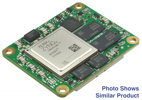 MPSoC-Modul mit Xilinx Zynq UltraScale+ ZU4EV-1E, 4 GByte DDR4, low profile