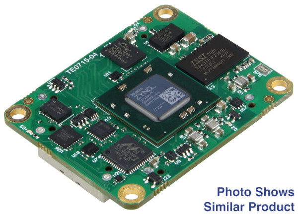 SoC-Modul mit Xilinx Zynq 7030-1I, 1 GByte DDR3L, 4 x 5 cm, low profile