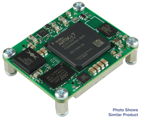 FPGA Module with AMD Artix™ 7 100T-2C, 1 GByte DDR3L, 32 MByte Flash, 4 x 5 cm