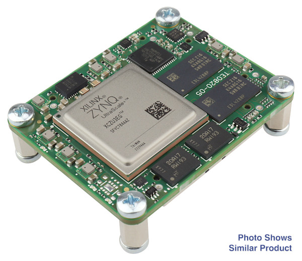 MPSoC Module with AMD Zynq™ UltraScale+™ ZU2CG-1I, 2 GByte DDR4 SDRAM, 4 x 5 cm