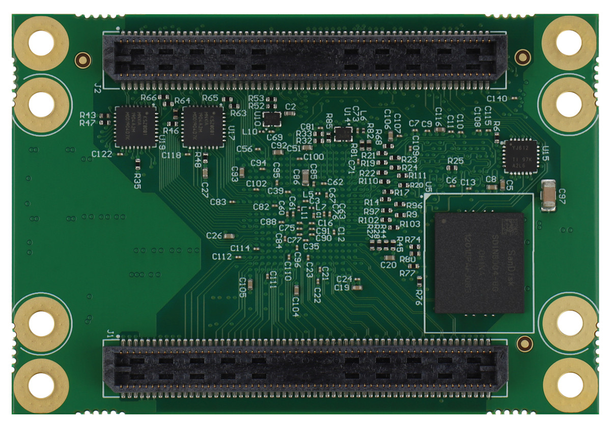 SoC Module with AMD Zynq™ 7020, 512 MByte DDR3L SDRAM, 3 x Ethernet .