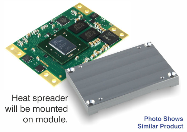 SoM with AMD Zynq™ 7045-2I incl. Heat Spreader