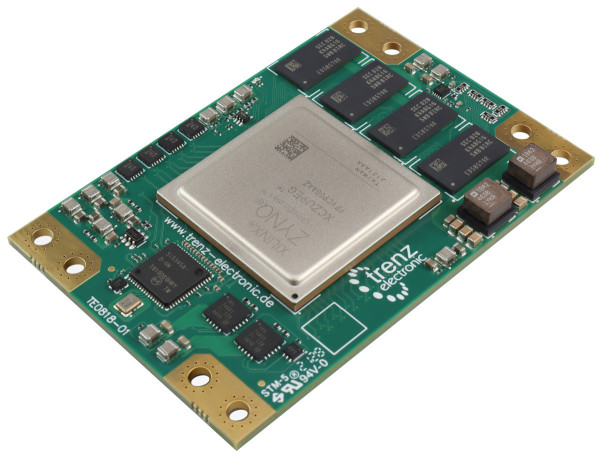 UltraSOM+ MPSoC Module with Zynq UltraScale+ ZU9EG-2I, 4 GB DDR4, 5.2 x 7.6 cm
