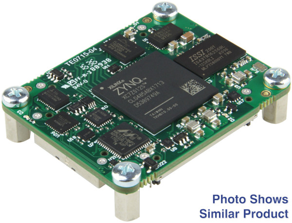 SoC-Modul mit Xilinx Zynq Z-7012S Single-core, 1 GByte DDR3L SDRAM, 4 x 5 cm