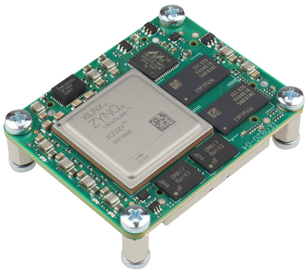 MPSoC Module with AMD Zynq™ UltraScale+™ ZU5EV-1I, 2 GByte DDR4 SDRAM, 4 x 5 cm